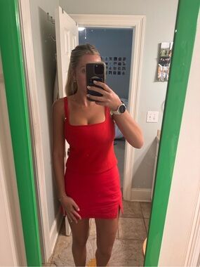 French Connection/ Endless Rose Red Skort Set